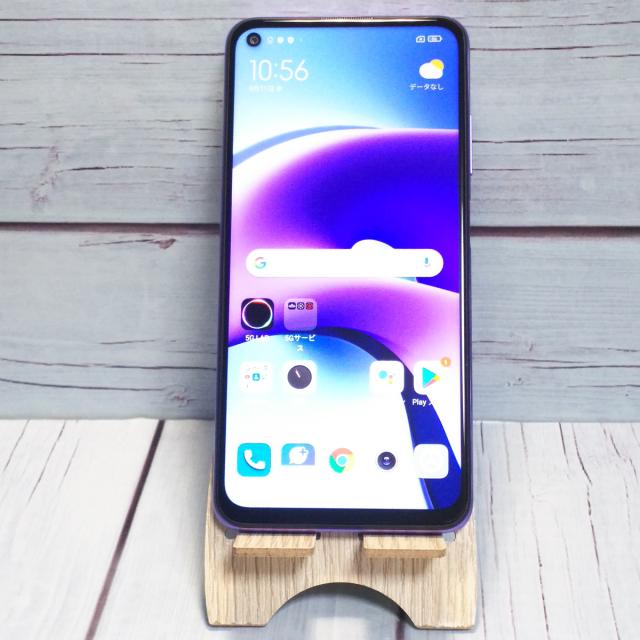 【美品・送料無料】Softbank Xiaomi Redmi Note 9T パープル 本体 白ロム SIMロック解除済み SIMフリー 386127