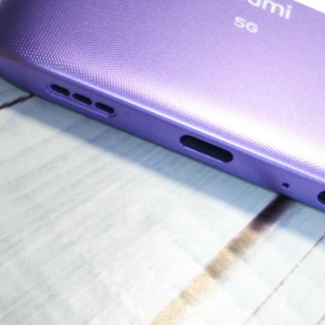 【美品・送料無料】Softbank Xiaomi Redmi Note 9T パープル 本体 白ロム SIMロック解除済み SIMフリー 386127_2