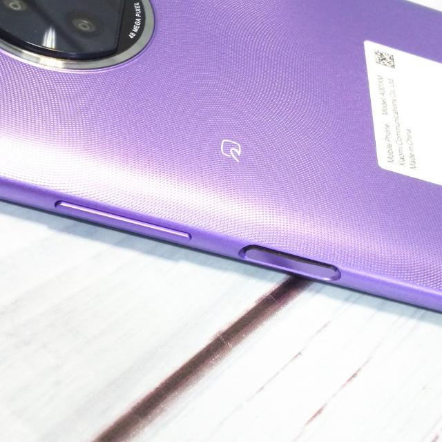 【美品・送料無料】Softbank Xiaomi Redmi Note 9T パープル 本体 白ロム SIMロック解除済み SIMフリー 386127_7
