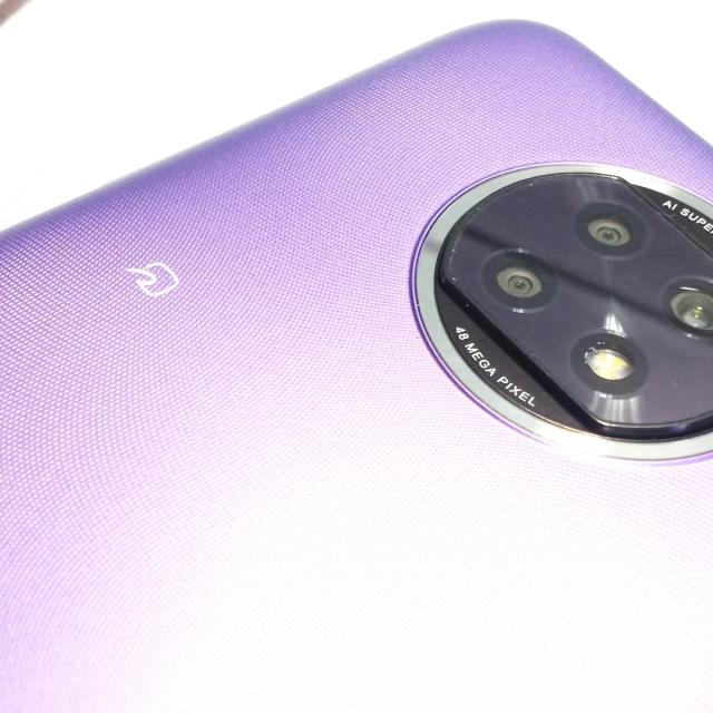 【美品・送料無料】Softbank Xiaomi Redmi Note 9T パープル 本体 白ロム SIMロック解除済み SIMフリー 431709_8