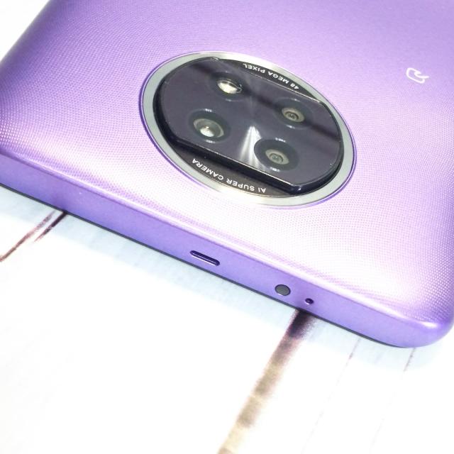 【美品・送料無料】Softbank Xiaomi Redmi Note 9T パープル 本体 白ロム SIMロック解除済み SIMフリー 431709_9