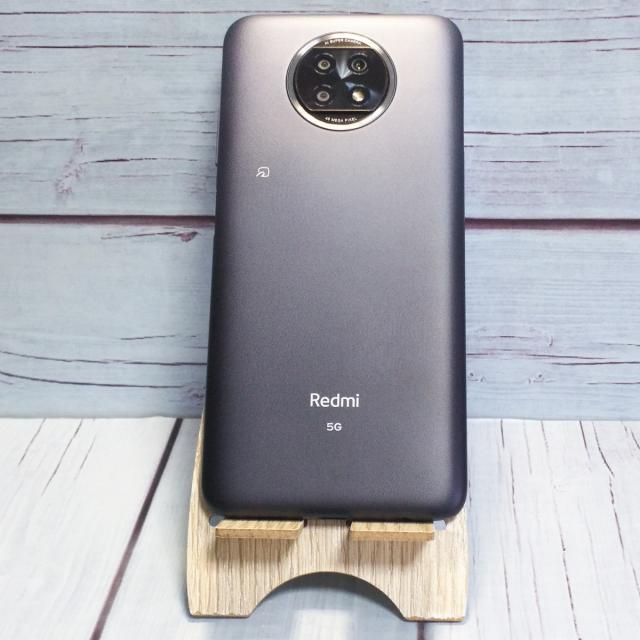 【美品・送料無料】Softbank Xiaomi Redmi Note 9T ブラック 本体 白ロム SIMロック解除済み SIMフリー 014289_1