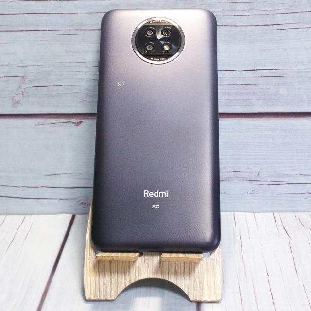 【美品・送料無料】Softbank Xiaomi Redmi Note 9T ブラック 本体 白ロム SIMロック解除済み SIMフリー 280121_1