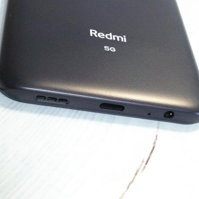 【美品・送料無料】Softbank Xiaomi Redmi Note 9T ブラック 本体 白ロム SIMロック解除済み SIMフリー 280121_5