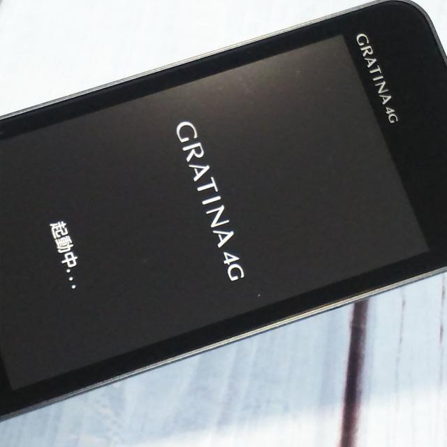 au GRATINA 4G BLACK KYF31 SIMロック解除済 新品未使用 SIMロック解除済
