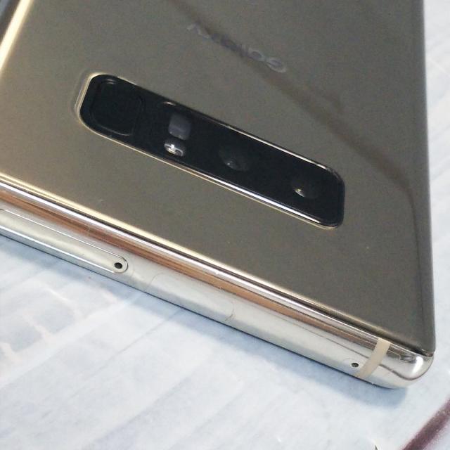 【送料無料】au Galaxy Note8 SCV37 メープルゴールド 本体 白ロム SIMロック解除済み SIMフリー C667509_5