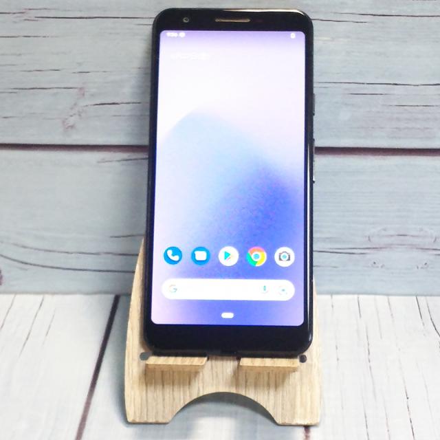 【送料無料】docomo Google Pixel 3a 64GB Just Black ブラック 本体 白ロム SIMロック解除済み SIMフリー C920108