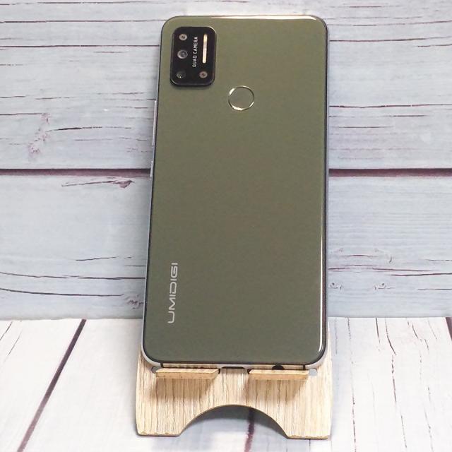 【美品・送料無料】UMIDIGI A7 グリーン 本体 白ロム SIMロック解除済み SIMフリー A183625_1