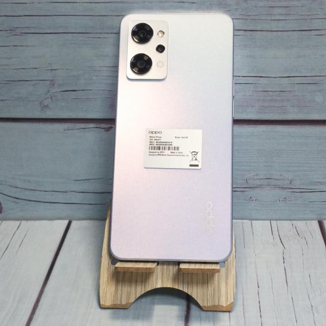【美品・送料無料】Y!mobile OPPO Reno7 A A201OP ブルー 本体 白ロム SIMロック解除済み SIMフリー A824076