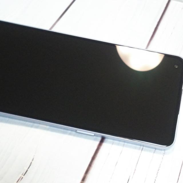 【美品・送料無料】Y!mobile OPPO Reno7 A A201OP ブルー 本体 白ロム SIMロック解除済み SIMフリー A824076