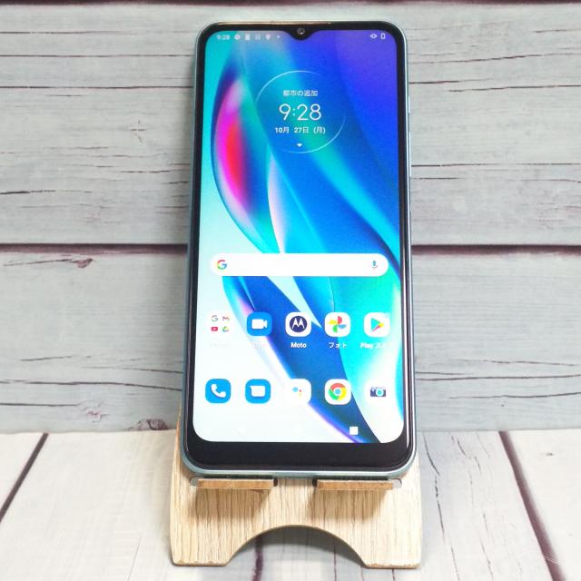 【送料無料】moto g50 5G XT2149-1 デンターグリーン 本体 白ロム SIMロック解除済み SIMフリー B273376