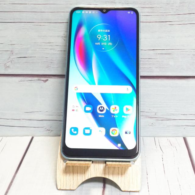 【送料無料】moto g50 5G XT2149-1 デンターグリーン 本体 白ロム SIMロック解除済み SIMフリー C274390
