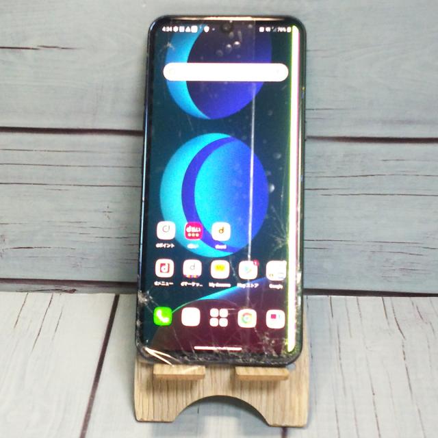 【送料無料】docomo LG V60 ThinQ 5G L-51A ブラック [ジャンク] 本体 白ロム SIMロック解除済み SIMフリー J158404