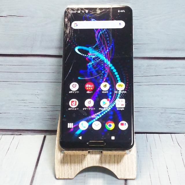 送料無料】AQUOS R docomo 5G SHARP SH-51A ホワイト [ジャンク] 本体