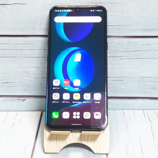 送料無料】docomo LG V60 ThinQ 5G L-51A ブラック [訳あり] 本体 白
