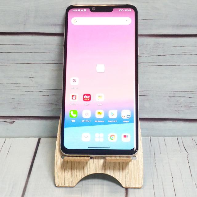 【送料無料】docomo LG style3 L-41A オーロラホワイト 本体 白ロム SIMロック解除済み SIMフリー C634980