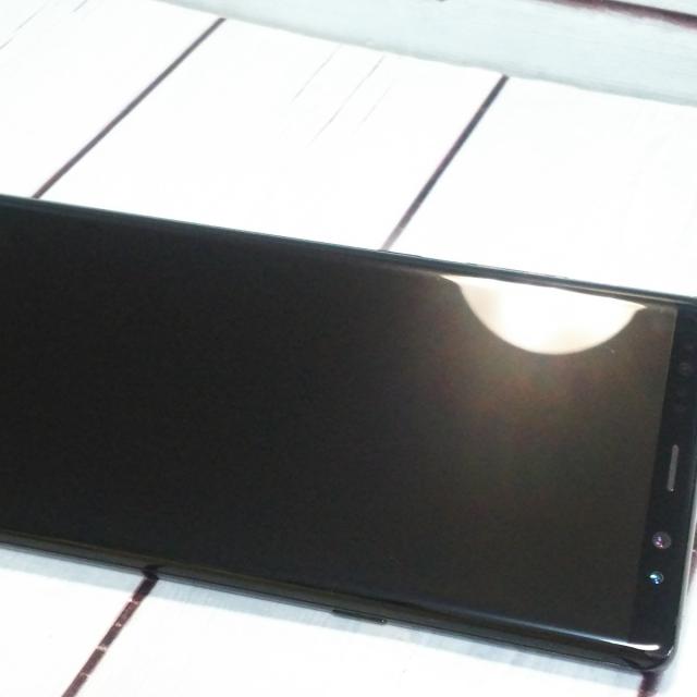 【送料無料】au Galaxy Note8 SCV37 ミッドナイトブラック 本体 白ロム SIMロック解除済み SIMフリー C196491_2