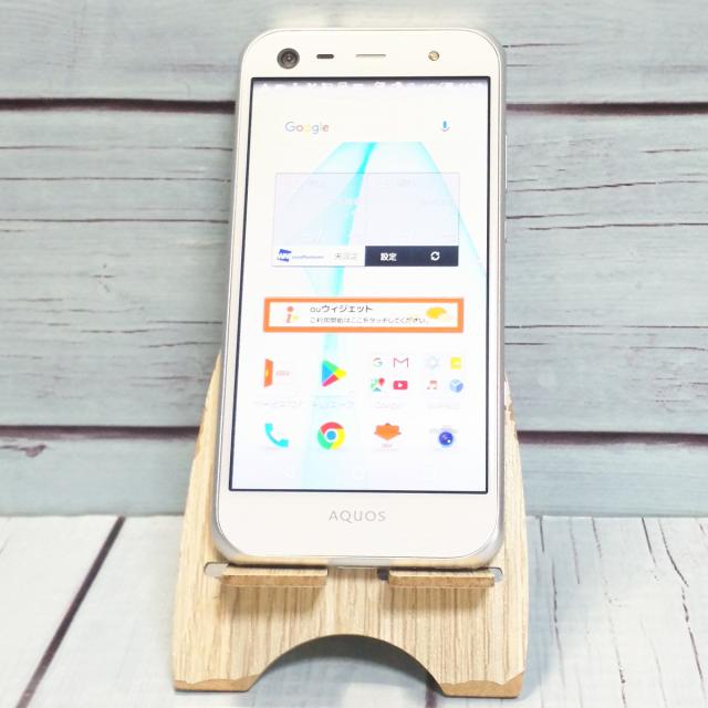 【ほぼ新品・送料無料】au AQUOS SERIE mini SHV38 ホワイト 本体 白ロム SIMロック解除済み SIMフリー S825308_1