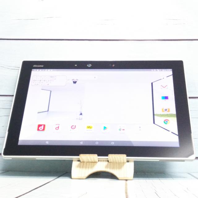 【送料無料】docomo arrows Tab F-02K White ホワイト 本体 白ロム SIMロック解除済み SIMフリー B258041