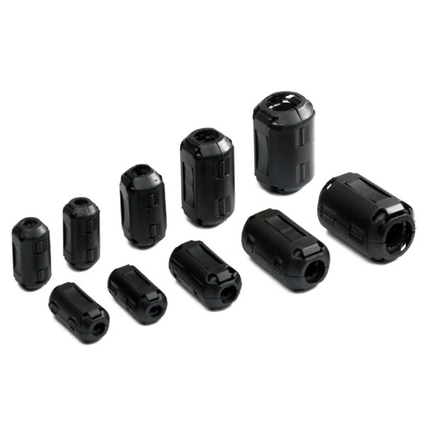 フェライトコア 10個セット ノイズ フィルター 吸収 電源 ケーブル