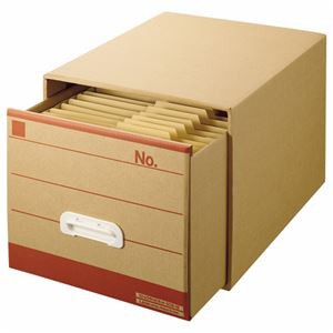 ds-2115719 （まとめ） ライオン事務器 文書保存箱 A4用内寸W325×D420×H285mm SCB-12 1個 【×2セット】  (ds2115719)