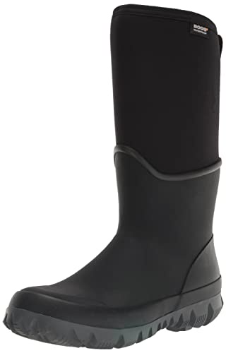 Bogs Mens Arcata Tall Boot Black Size 7