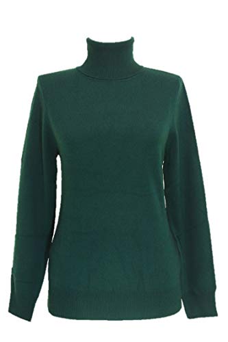 Shepheレディースタートルネックカシミアセーター US サイズ: 3x-large カラー: グリーン