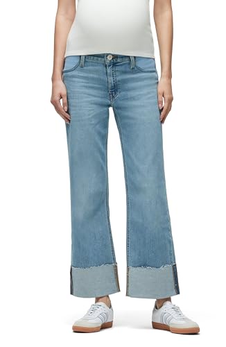 HUDSON レディース ロージー ワイドレッグ アンクル(マタニティ), オーク, 31