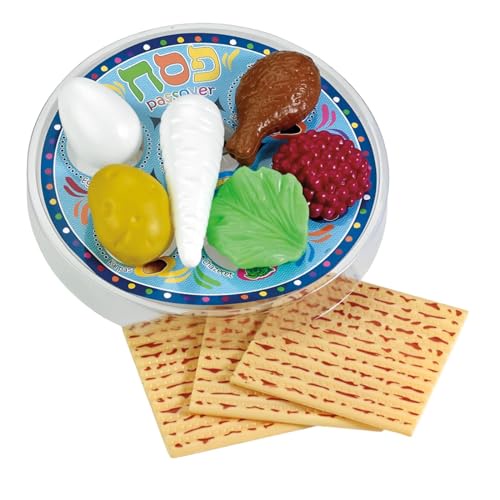 PassoverデラックスPlay Seder Set、プラスチック、10個、ギフトボックス