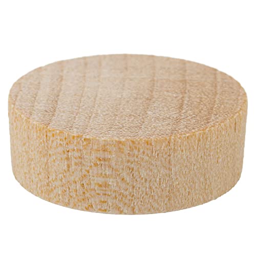 Birch フラットヘッド スクリューホールプラグ | 直径3/4インチ | 約50個パック | UA-113-BW