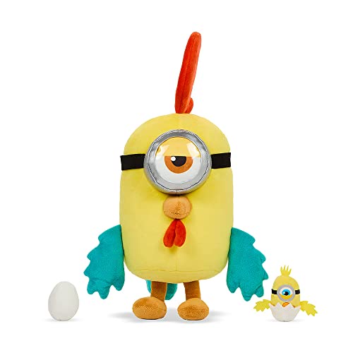 Kidrobot ミニオンズ:グルーミニオンの台頭 チキン インタラクティブぬいぐるみ