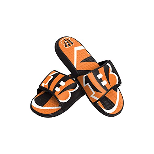 [FOCO] サンダル Nfl Kids Team Colorblock Big Logo Sport Shower Gel Slide Flip Flop Sandals カラーブロックのビッグロゴ。 11-12