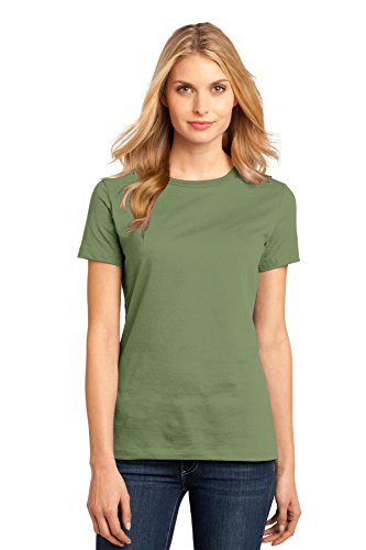 District Made Ladies Perfect重量クルーTee US サイズ: S カラー: グリーン