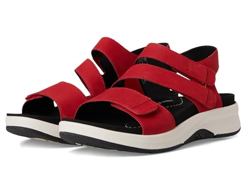 Josef Seibel レディース Estelle 03 スポーツサンダル, レッド, 9-9.5