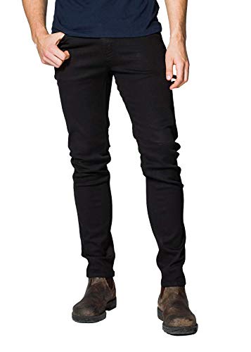 Duer メンズ No Sweat Slim ブラック 34W x 30L