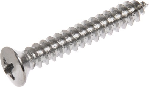 ヒルマングループの44918 8 x 3 / 4インチジャクソンヘッドトリムスクリュー、クロム、30-pack クローム 44918 1