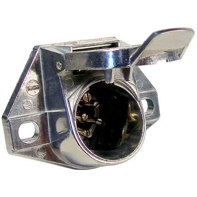 Pico 0709 Aメタル7-pole 40 Ampメスソケット電気コネクタW /ロックカバー10 per package