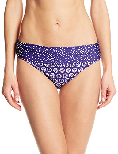 La BlancaレディースSandドットShirr Band Bikini Bottom カラー: パープル