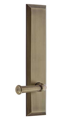 Grandeur 836648 Hardware Fifth Avenue トールプレート ジョータウンレバー ダブルダミー ヴィンテージ真鍮