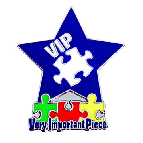 TCDesignerProducts ブルースターとパズルピース VIP 非常に重要なピース賞ピン 12ピン