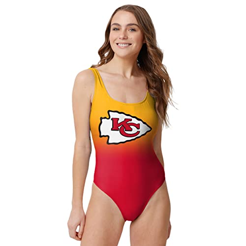 FOCO レディース NFLチームロゴビーチデイワンピース水着