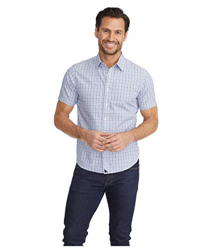 UNTUCKit ダンテ - しわ防止ブルー US サイズ: 2XL Slim Fit カラー: ブルー