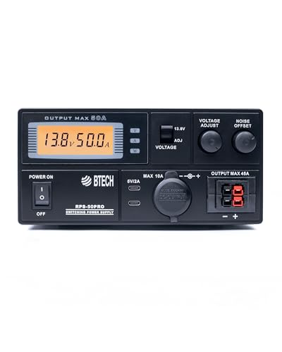 BTECH RPS-50PRO 50A (50アンペア) 安定化電源、AC-DCベンチ 