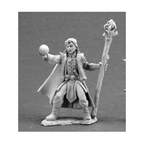 Reaper Miniatures 3599 Dark Heaven Legends T50 - Drake Whiteraven, Young Mage