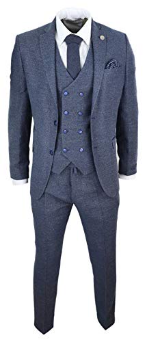 TruClothing.com SUIT メンズ US サイズ: 40UK/US Jacket, 34W Pants カラー: ブルー