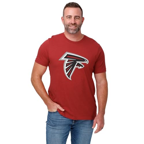 FOCO メンズ NFL チーム プライマリーロゴ チームカラー 半袖 Tシャツ