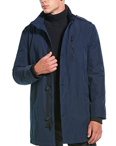 Marc New York by Andrew Marc メンズ Cullen スタンドカラージャケット US サイズ: Small カラー: ブルー