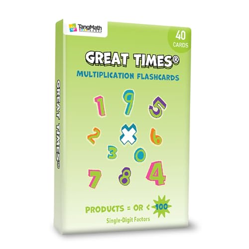 Tang Math Games ? Great Times ? 掛け算フラッシュカード ? グループ化、除算、タイムテーブルのマスターベーシック ? ゲーム学習 数学 小学生、子供&大人向け ? 教育リソース