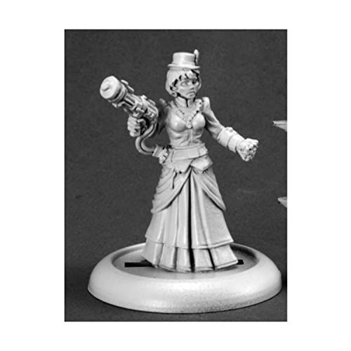 Reaper Miniatures 59009 Savage Worlds Series Mini Mad Scientist, Female Miniature