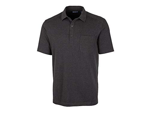 Cutter & Buck メンズ ビッグ＆トールシャツ US サイズ: 4X-Large Tall カラー: ブラック